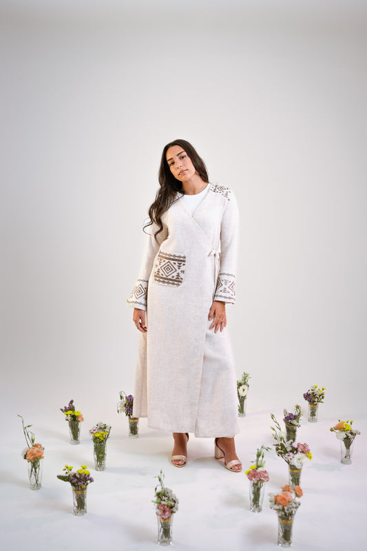 Jasmine Linen Kimono