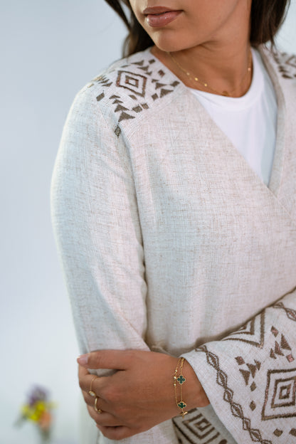 Jasmine Linen Kimono