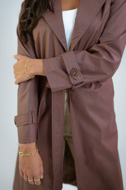 Orchid Trench Coat/Vest
