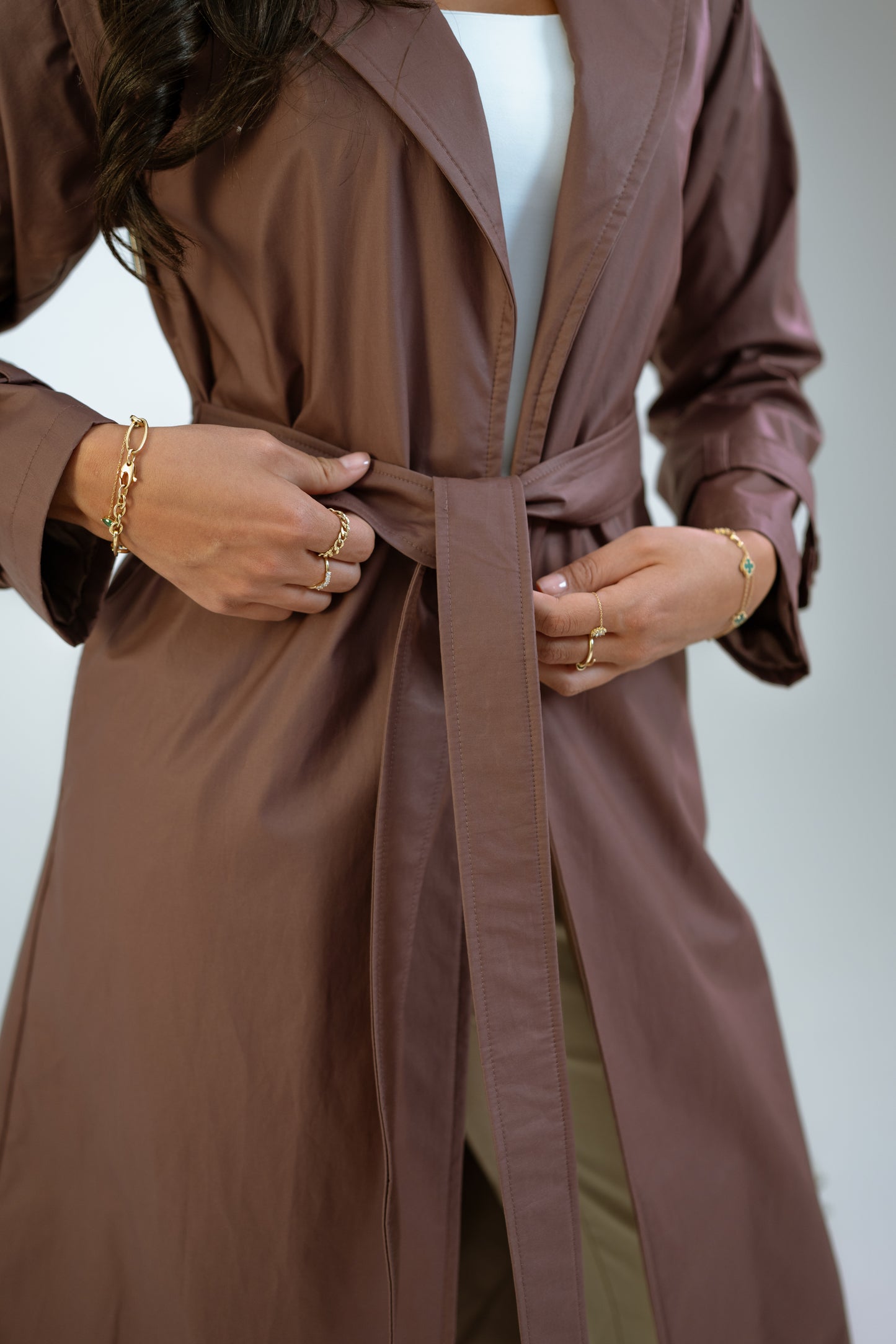 Orchid Trench Coat/Vest