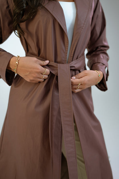 Orchid Trench Coat/Vest