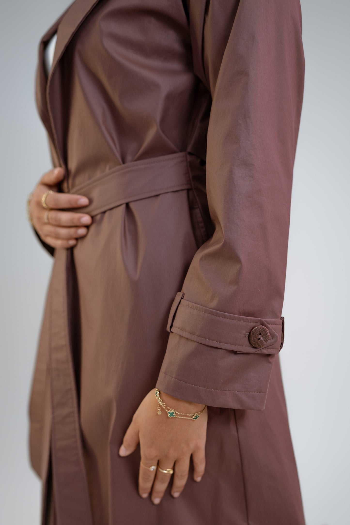 Orchid Trench Coat/Vest