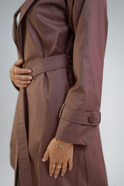 Orchid Trench Coat/Vest